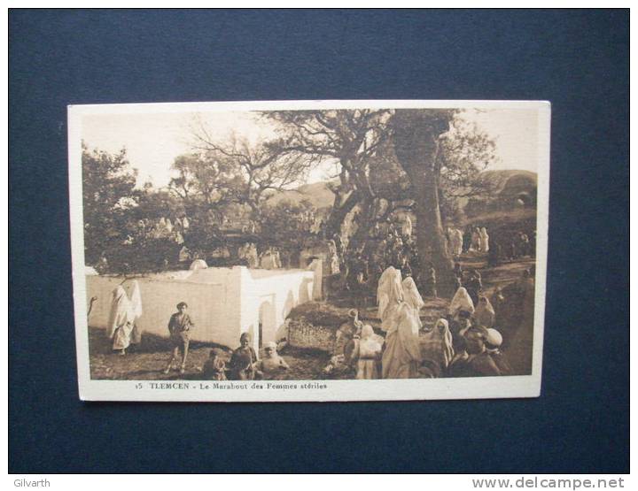 TLEMCEN - le marabout des femmes stériles -  NON CIRCULEE  L68B