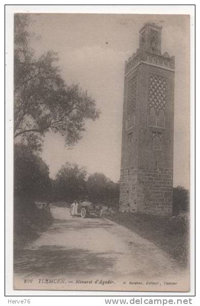 ALGERIE - TLEMCEN - Minaret d'Agadir