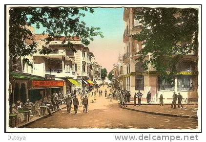 Tlemcen - Rue de France ... fin des années 50