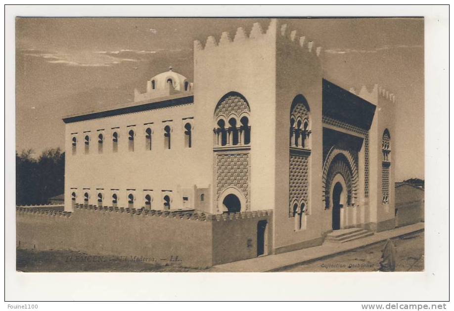 ALGERIE  tlemcen  ( recto verso )