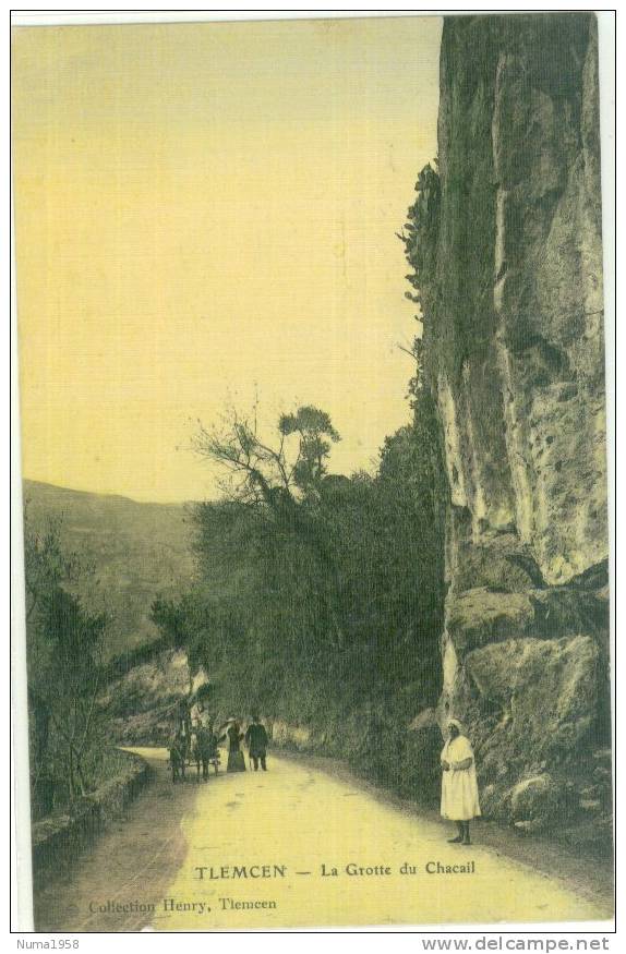 ALGERIE TLEMCEN LA GROTTE DU CHACAIL