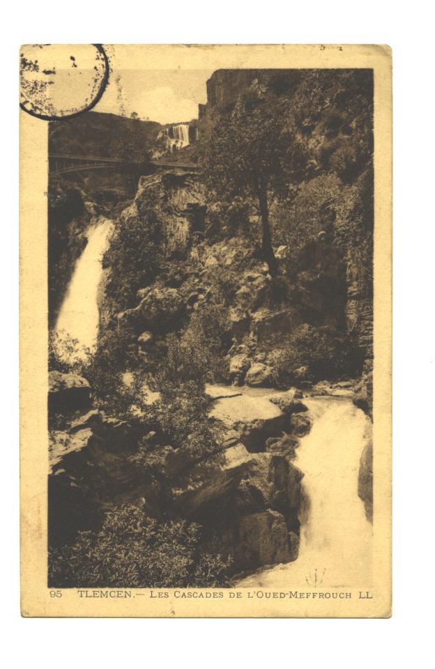 ALGERIE    TLEMCEN les cascades de l'oued-meffrouch