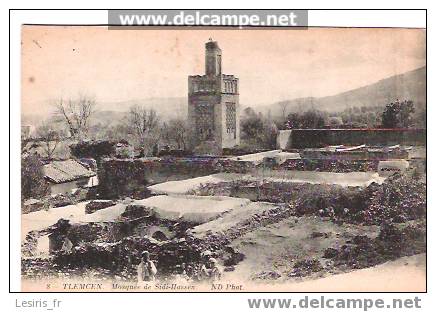 CPA - 8 - TLEMCEN - MOSQUEE DE SIDI HASSEN - N. D. - ANIMEE