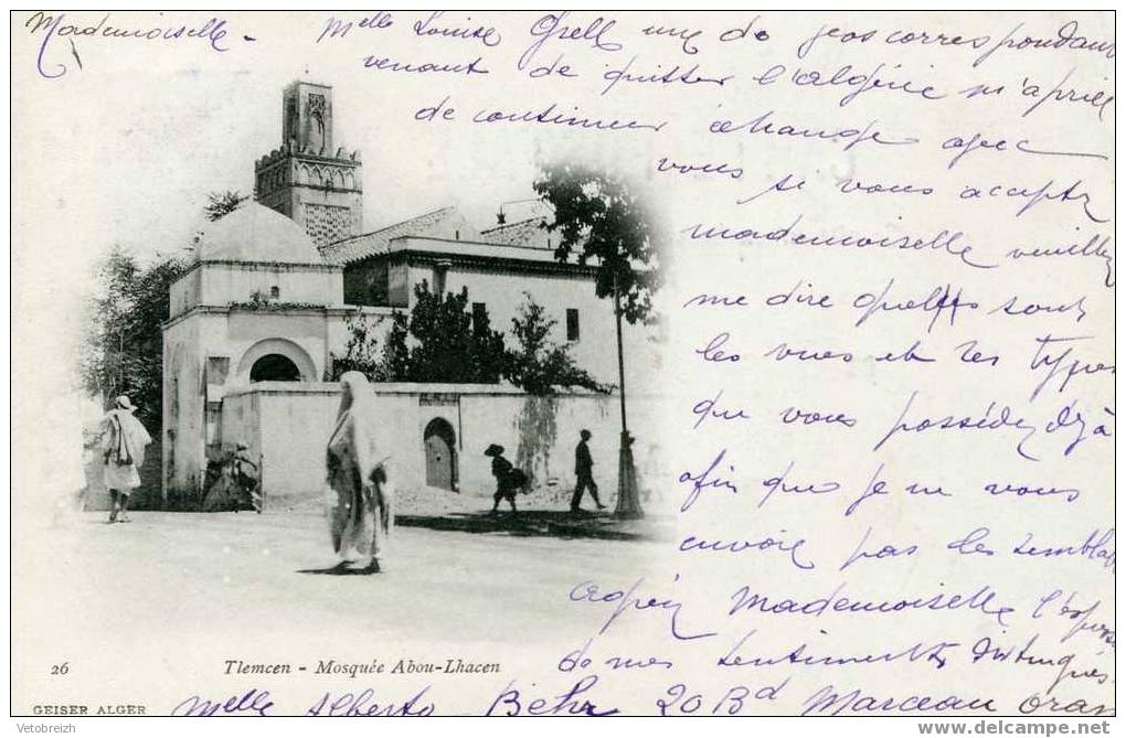 TLEMCEN = MOSQUÉE ABOU LHACEN