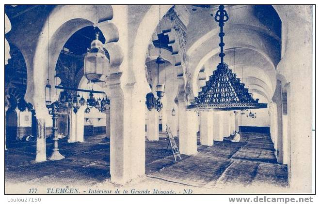 TLEMCEN - Intérieur de la Grande Mosquée
