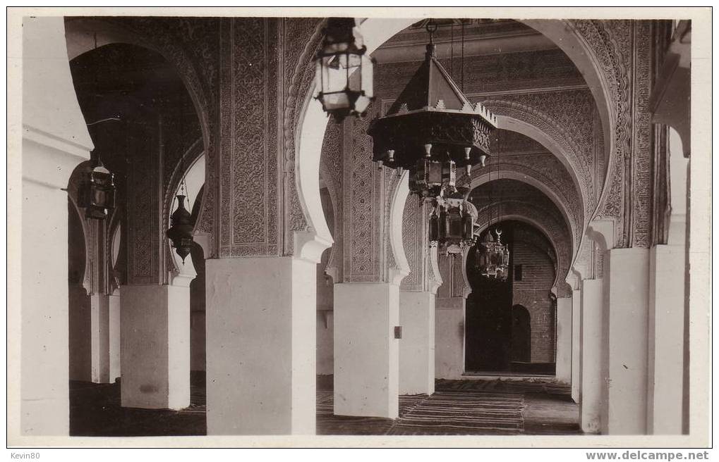 ALGERIE TLEMCEN SIDI-BOU-MEDINE Intérieur de la Mosquée cpsm