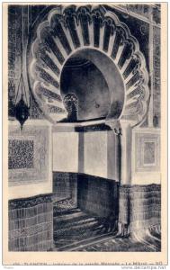 Algerie Tlemcen grande mosquee Mihrab