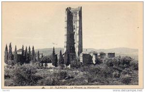ALGERIE TLEMCEN Le Minaret de Mansourah