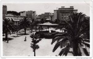 ALGERIE   SIDI BEL ABBES  La Place Carnot vers le Theathre     see Discription