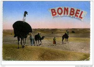 Caravane-1959(Oblitératio n de SIDI BEL ABBES)-Voir le jeux BONBEL