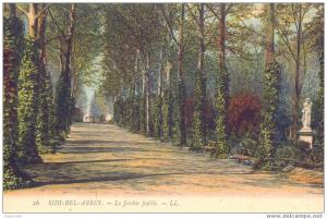 CPA - Sidi Bel Abbès - Le Jardin Public