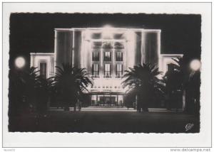 Algérie Sidi bel Abbès N° 63 le Théatre effet de nuit carte dentelée non voyagé