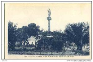 SIDI BEL ABBES. - La Place de La République.