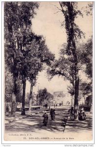 SIDI BEL ABBES - AVENUE DE LA GARE