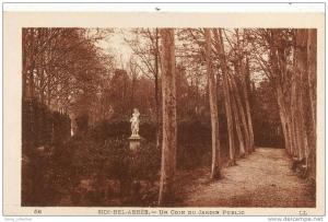 Algérie - Sidi Bel Abbès Un coin du Jardin Public n 56