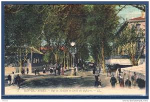 Sidi bel Abbès  -  Rue de Tlemcen et cercle des officiers