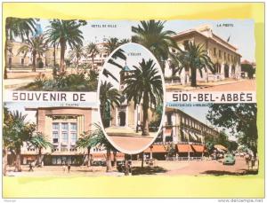 CPA - ALGERIE - SIDI BEL ABBES - SOUVENIR - DENTELEE