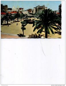 SIDI BEL ABBES PLACE CARNOT VERSO TEMOIGNAGE SOLDAT GUERRE 1963