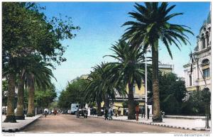 sidi bel abbes. le boulevard de la république