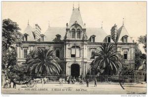 CPA - ALGERIE - SIDI BEL ABBES - L´Hotel de ville - N°4 - ND - Circulée en 1910