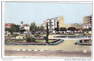 ALGERIE.  N 56.SIDI BEL ABBES.  LA PLACE DE LATTRE DE TASSIGNY