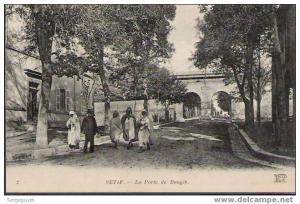 Sétif  la porte de Bougie - (c1101)
