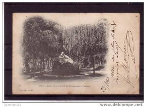 ALGERIE - Setif - statue d´Acis dans la promenade d´Orleans