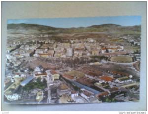 CPSM DE SETIF vue aérienne le marché et le stade girod