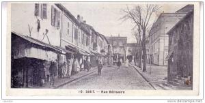 SETIF - RUE BELISSAIRE - CPA PETIT FORMAT