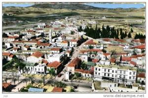 ALGERIE - SETIF (Constantine) - Vue Générale du Faubourg de la Gare supérieure et nouvelle Mosquée