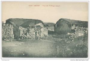CPA SETIF - VUE DU VILLAGE NEGRE