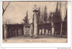 cpa SETIF - Buste du Duc d´Orleans