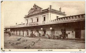 Setif  la Gare   Animee  Attelage Cariole Mulet