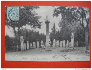 algérie  sétif  le buste du duc d´orléans