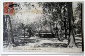 Algérie - CP N° 664G - Mostaganem, Le Jardin Public - CPA/E (CP molle)