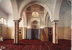 CPSM Algérie - MOSTAGANEM - L'intérieur de la Mosquée de Zaouia El Alaouia