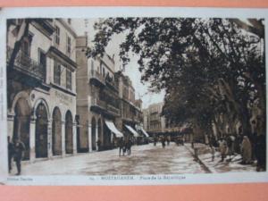 algérie MOSTAGANEM  place de la republique anime
