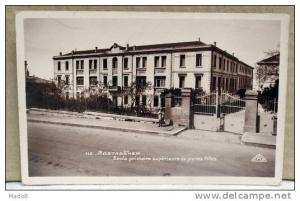 cpsm Mostaganem Algérie animée  - Ecole Primaire de Jeunes Filles -