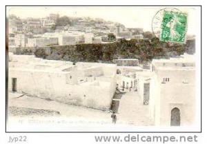 Jolie CP Ancienne Algérie Mostaganem Vue sur la Ville prise du Quartier Arabe - Ed LL. n° 61 - CAD 28-12-1908
