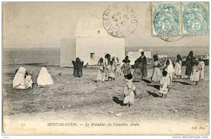 Algérie - mostaganem - le marabout du cimetière arabe