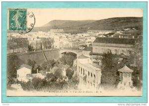 CPA  ALGERIE  -  MOSTAGANEM  -  9  Vue sur le Ravin