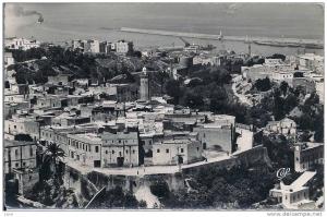 -   ALGERIE - MOSTAGANEM - VUE GENERALE SUR LE SAHEL ET LE PORT -