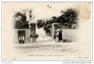 Mostaganem - Entrée de la Remonte ( camp militaire, légion )