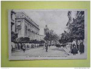 MOSTAGANEM BANQUE DE L'ALGERIE ET AVENUE DU 1er DE LIGNE