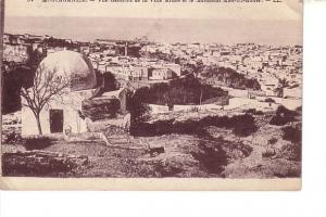 Mostaganem  vue générale de la ville arabe et le marabout Abd-el-Kader