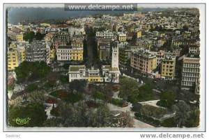 Afrique Algérie - Mostaganem - Le jardin public la Mairie Vue aérienne - CIM 33.41