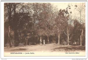 Mostaganem . Jardin Public