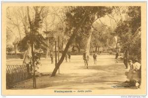 Mostaganem - jardin public OY35