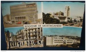 Souvenir de MOSTAGANEM.Multivues.Cpsm ,neuve,be
