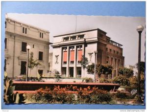 CPA - MOSTAGANEM - LE PALAIS CONSULAIRE - JEAN PARAVISINI ARCHITECTE - DENTELEE